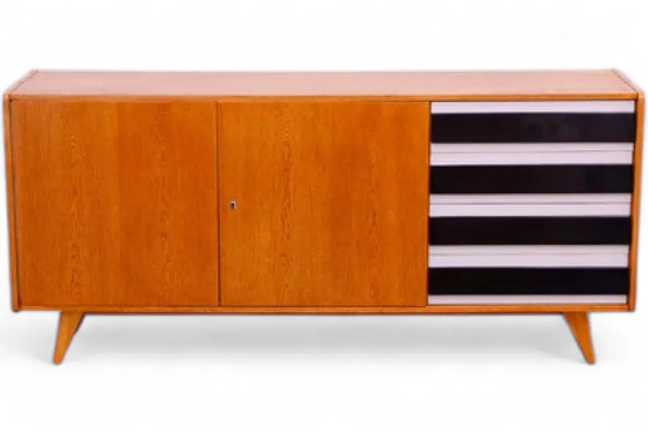 Credenza U-460 di Jiri Jiroutek per Interior Praha, anni '60 16