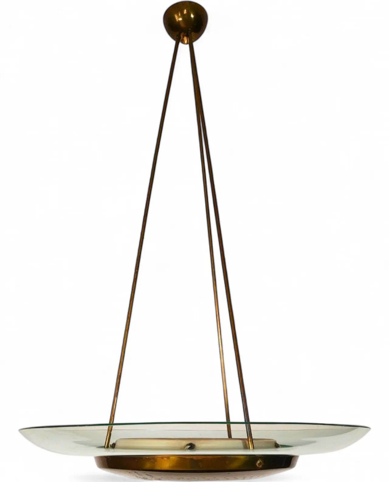 Lampada a sospensione di Stilnovo, anni '50 4