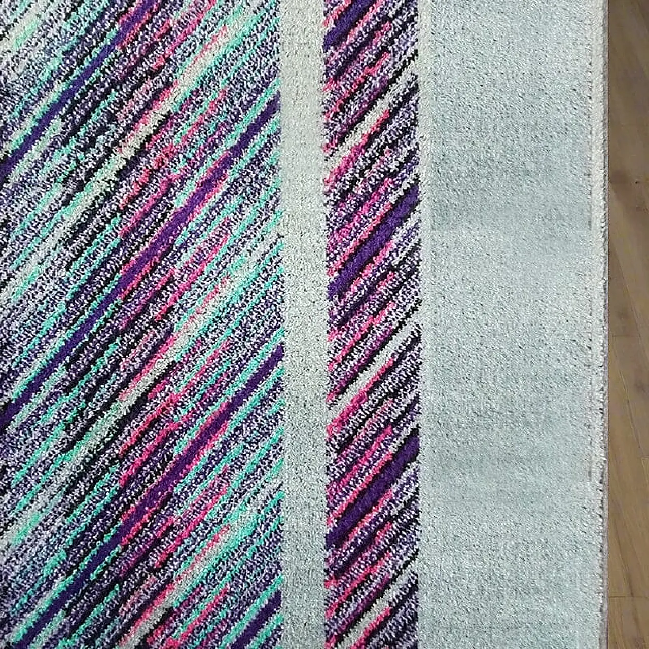 Tappeto in lana di Missoni per T&J Vestor, anni '80 9