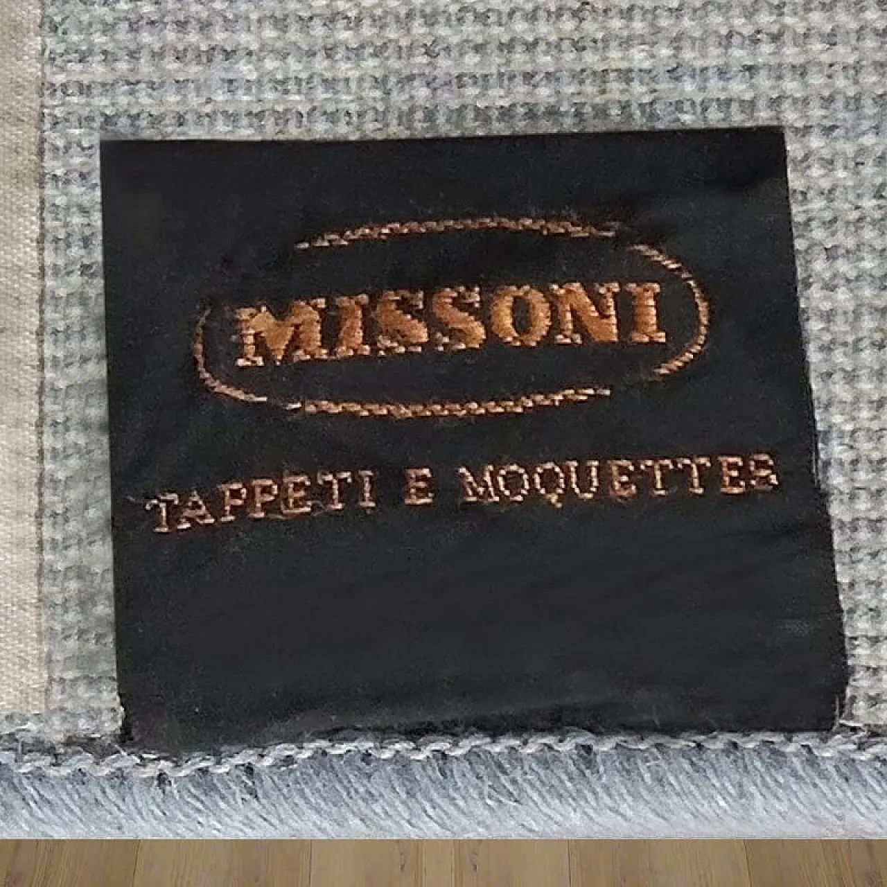 Tappeto in lana di Missoni per T&J Vestor, anni '80 10