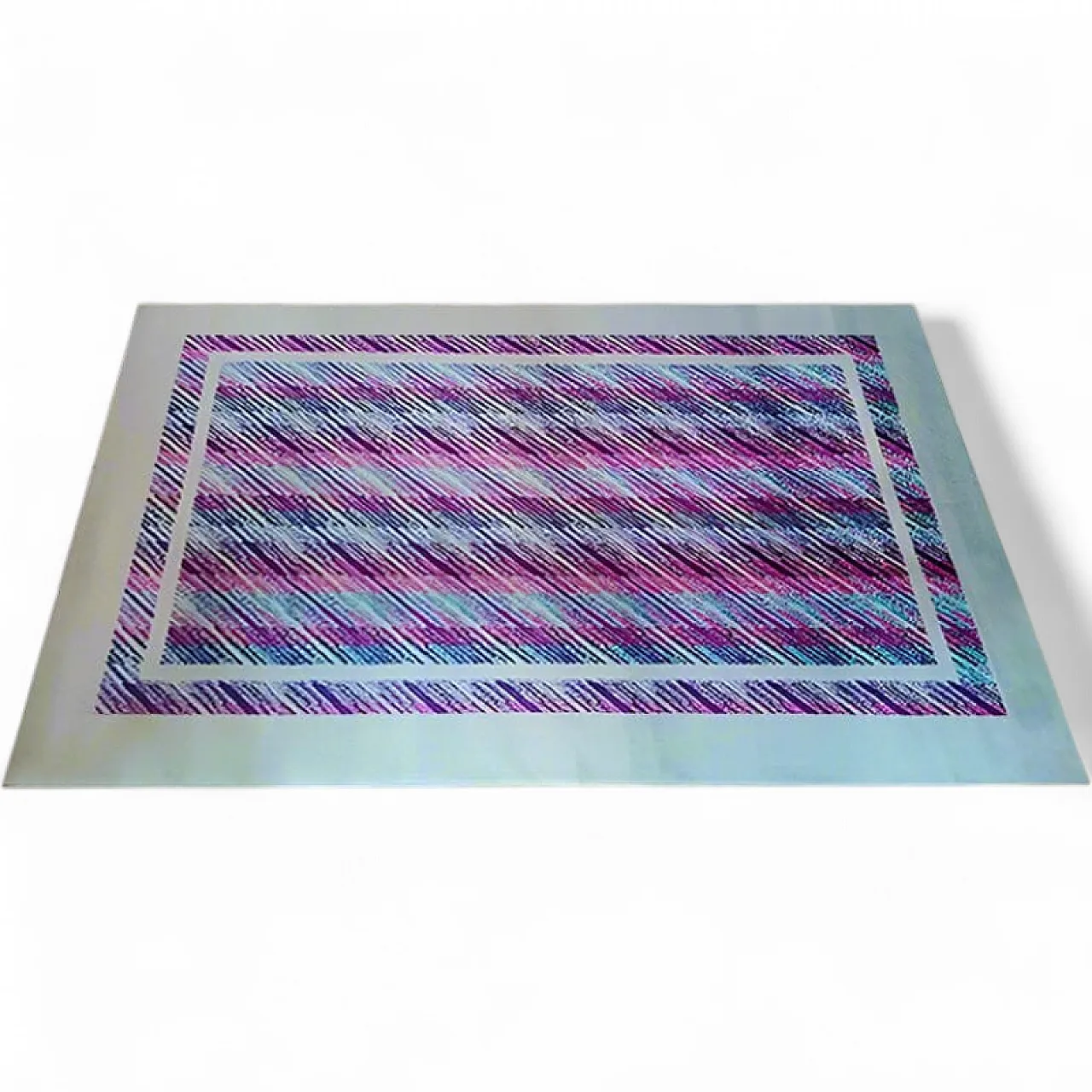 Tappeto in lana di Missoni per T&J Vestor, anni '80 11