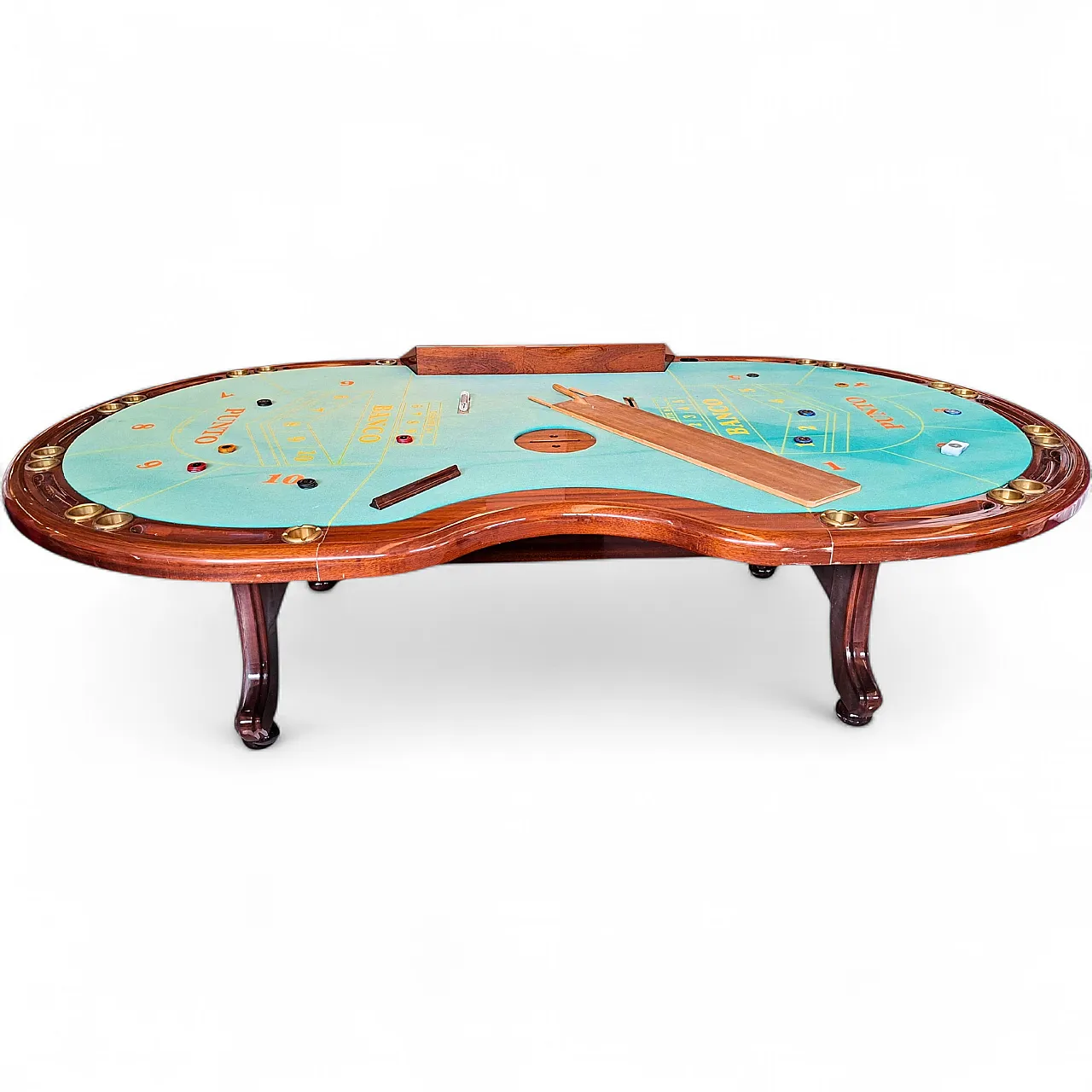 Punto Banco game table, Former Casino of Venice, 1980s 14