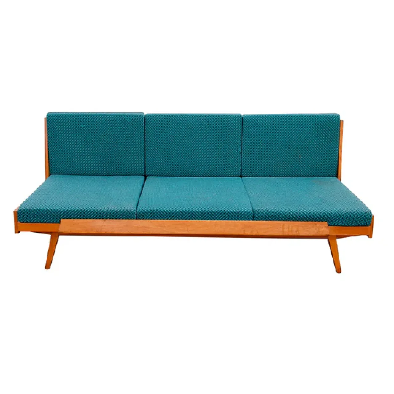 Divano letto pieghevole Mid-Century di Drevotvar, anni '70 3