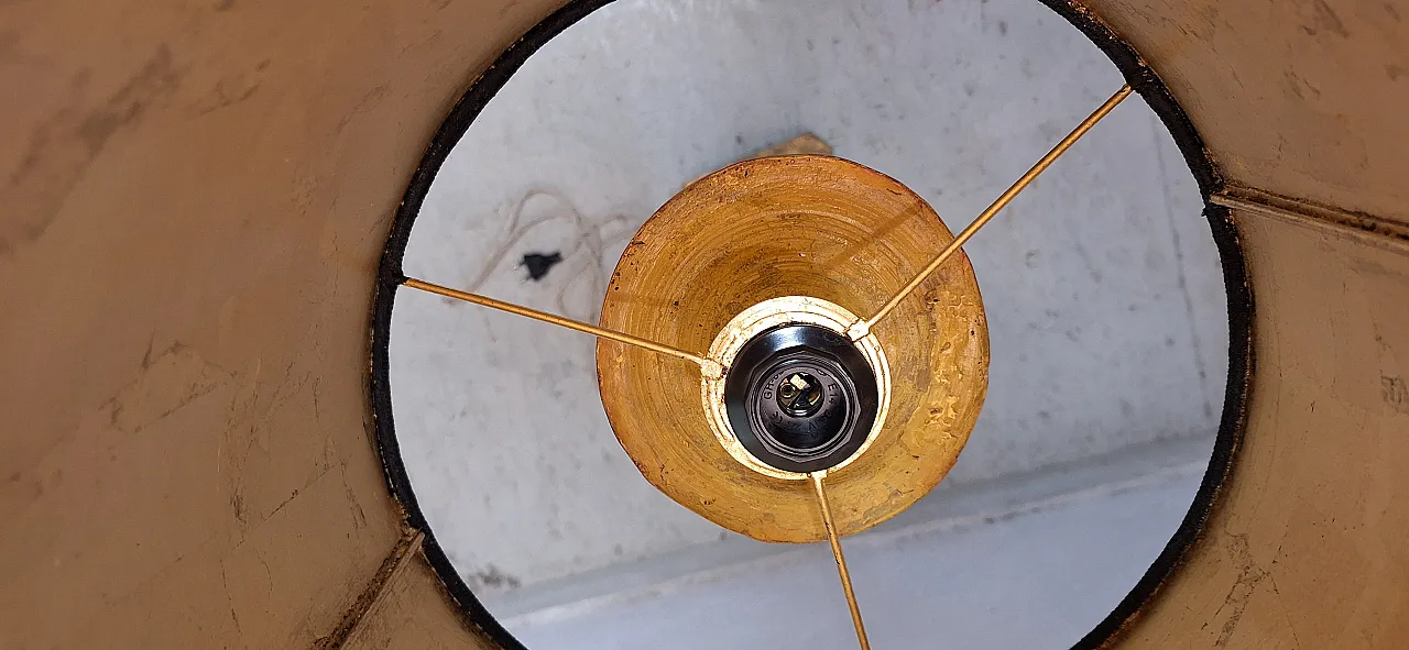 Carved and gilded wooden candelabra, Baroque style, 19th century 14