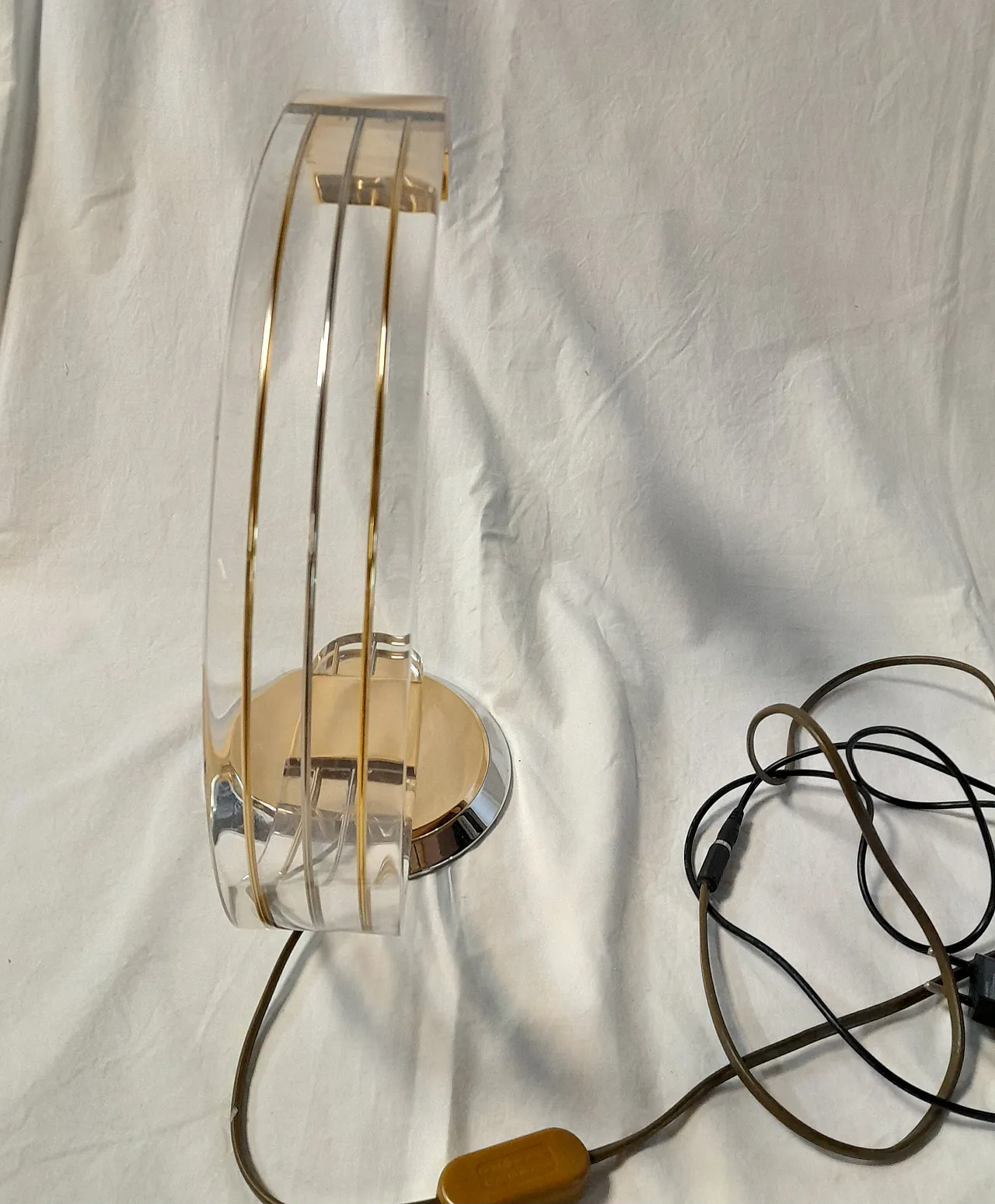 Lampada in plexiglass di Relco, anni '80 10