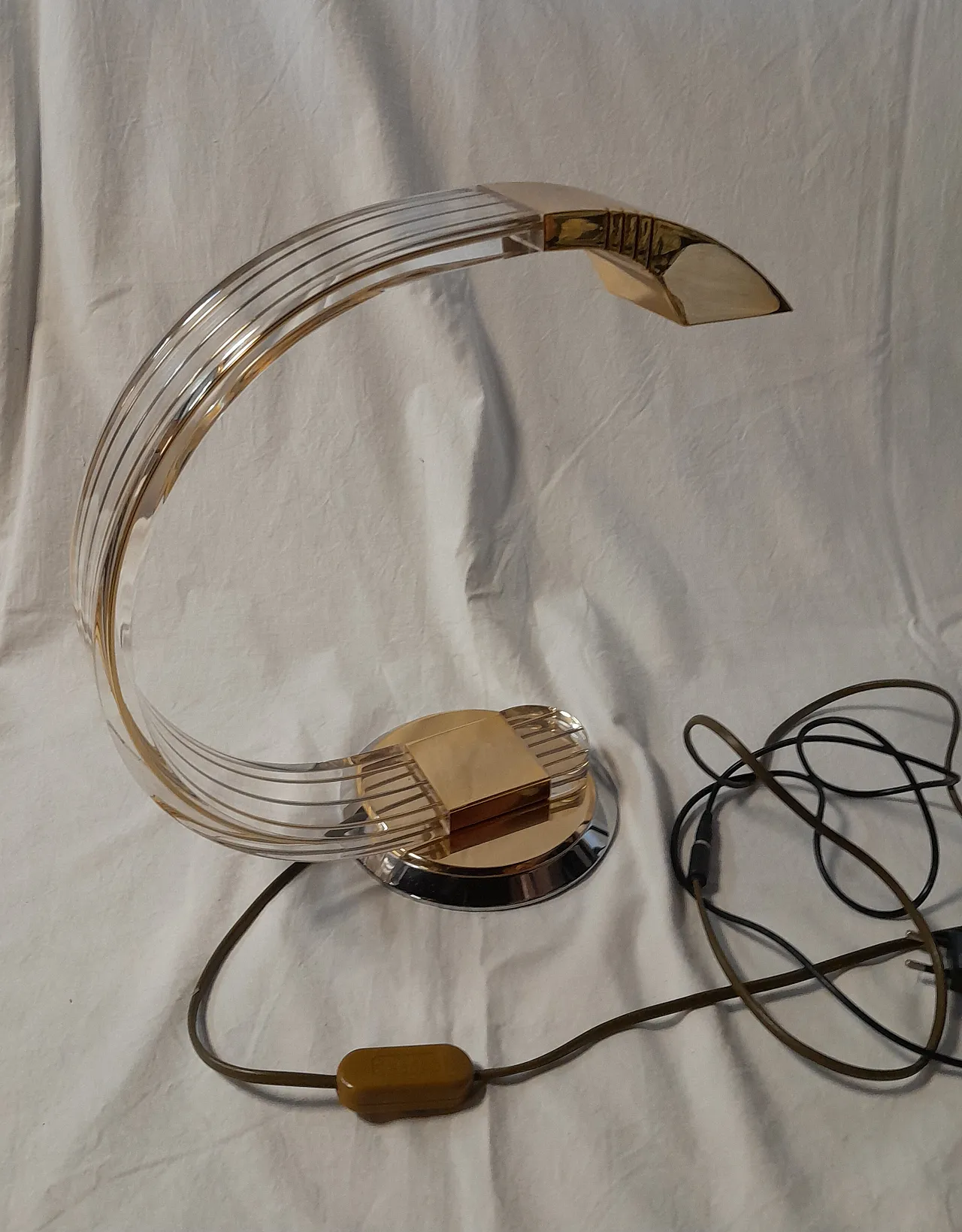 Lampada in plexiglass di Relco, anni '80 11