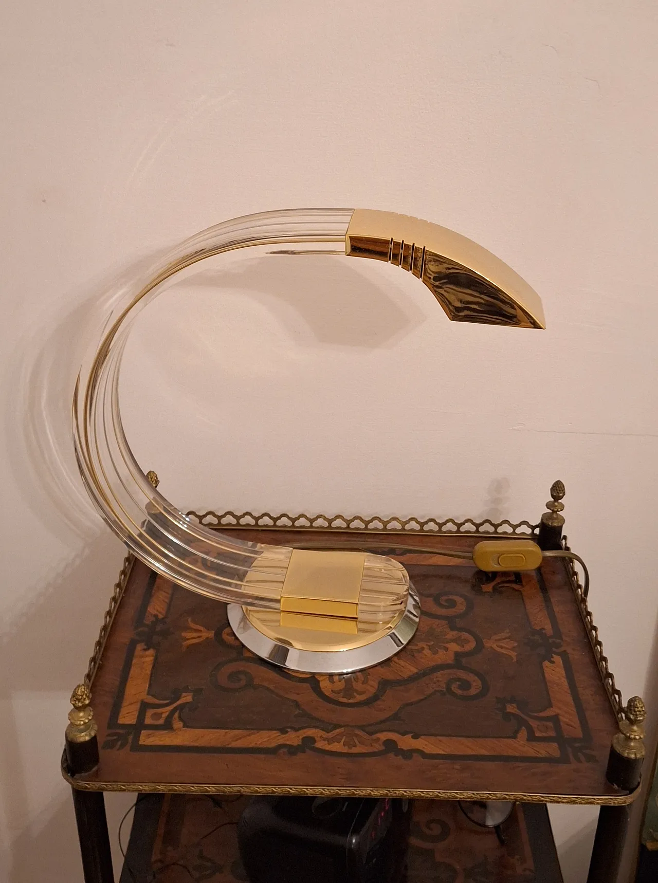 Lampada in plexiglass di Relco, anni '80 13