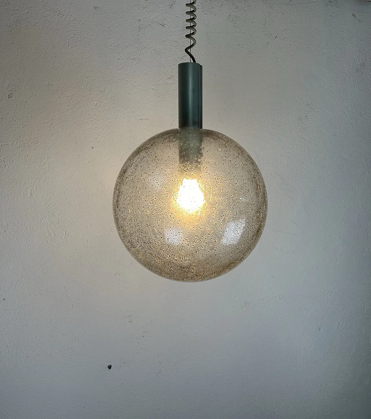 Sfera chandelier by Afra and Tobia Scarpa for Flos, 1970s 3