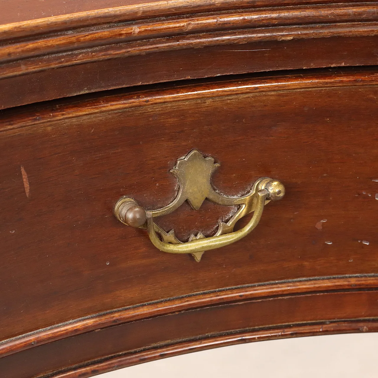 Consolle in legno di noce, anni '60 6