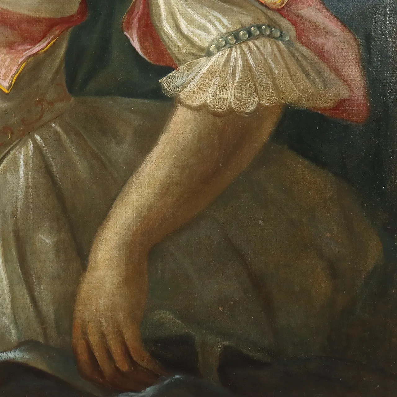 Portrait of a Lady, oil on canvas, Italian School, 18th century 7
