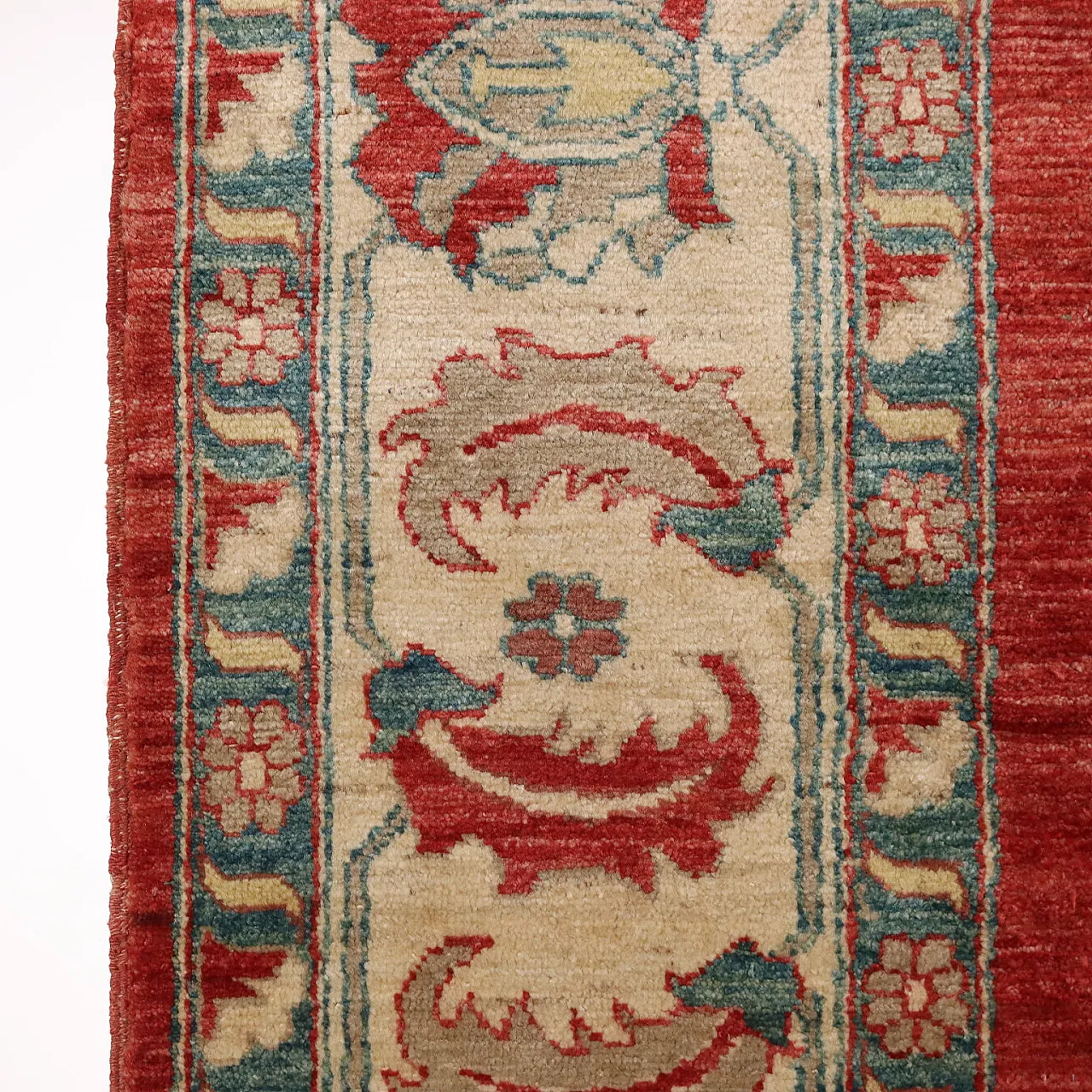 Antique Herat Carpet Wool Heavy Knot Pakistan 120 x 83 In 6
