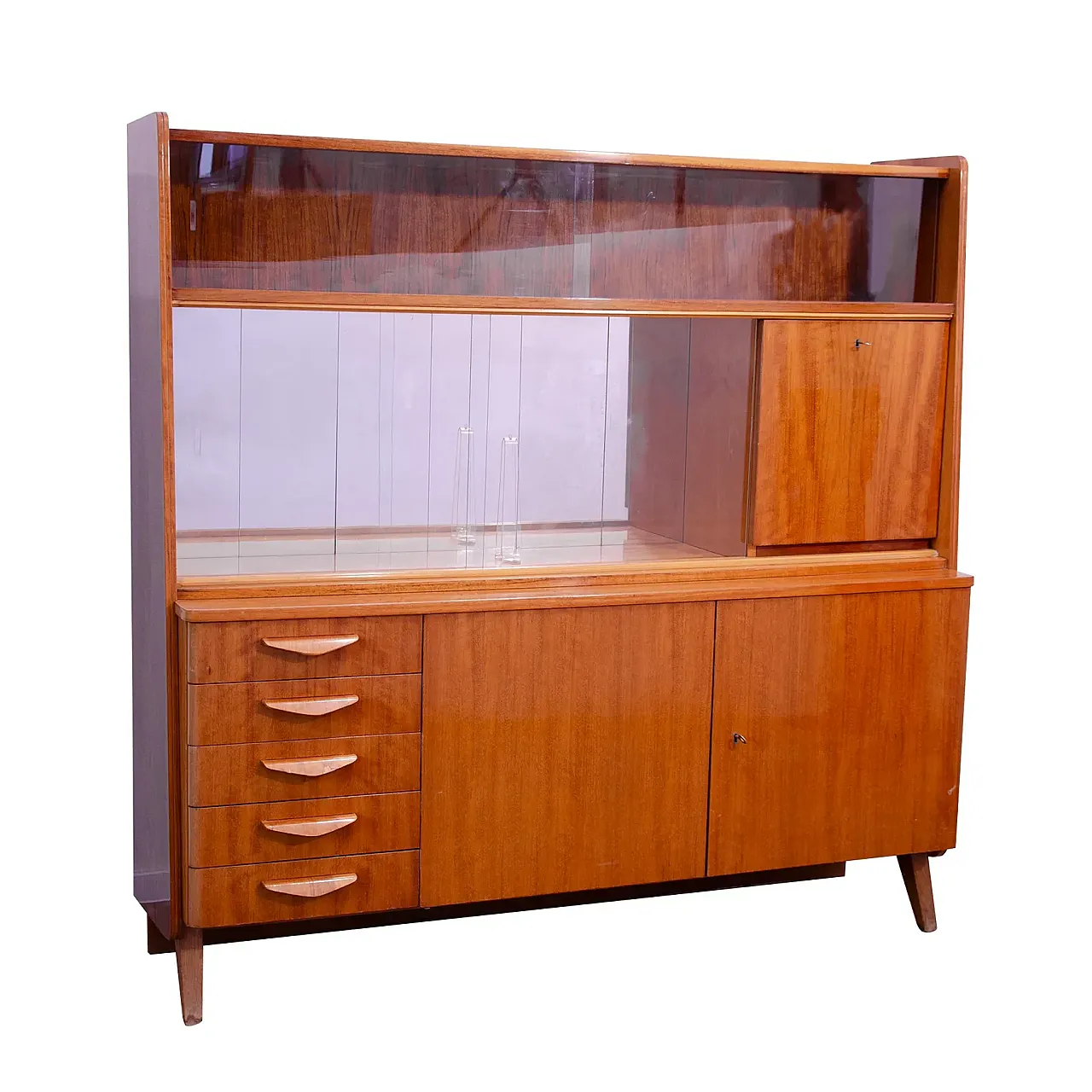 Credenza Mid-Century di Frantisek Jirak, anni '60 1