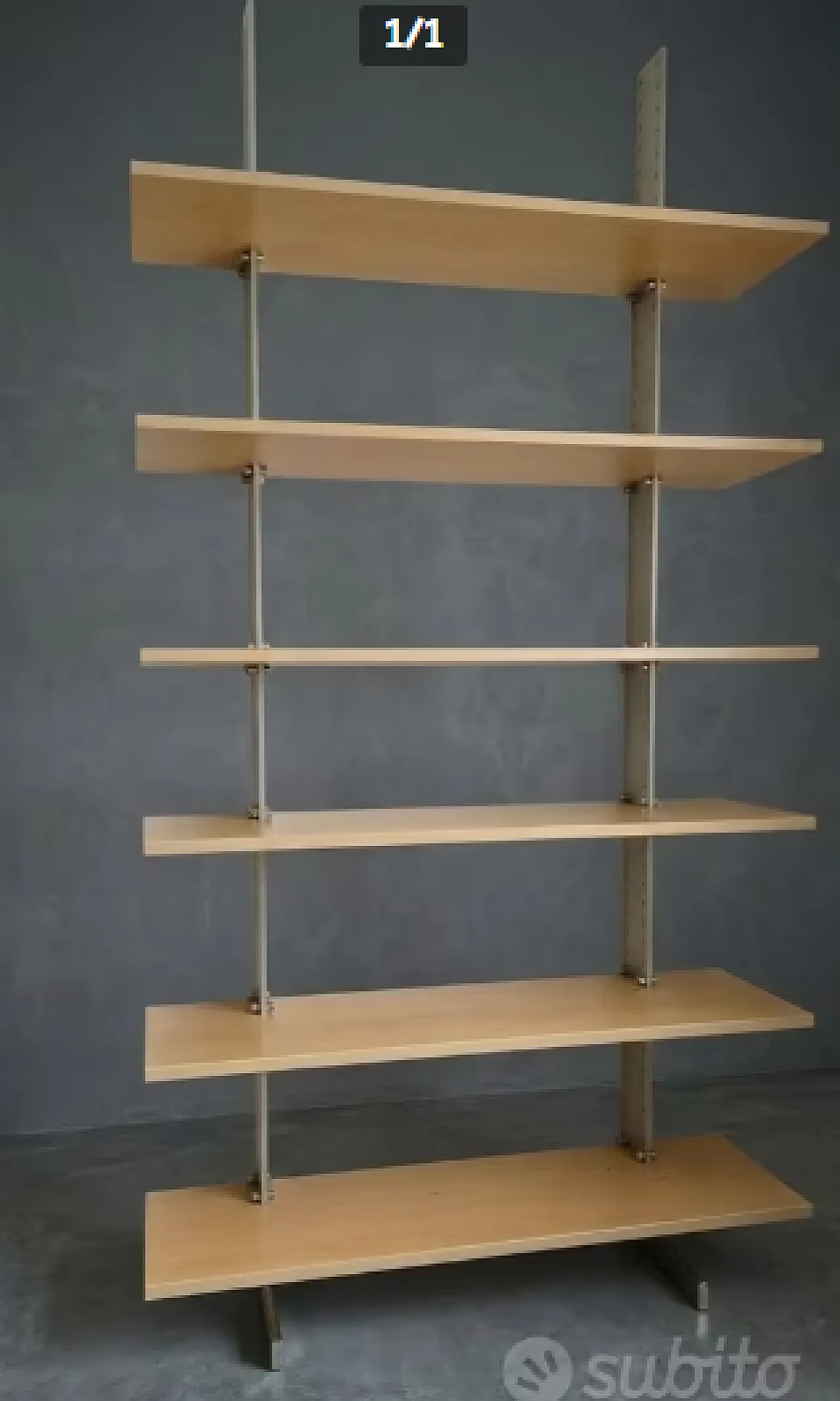 Elegie bookcase by I. Gardella Misuraemme for Azucena, 20th century 1