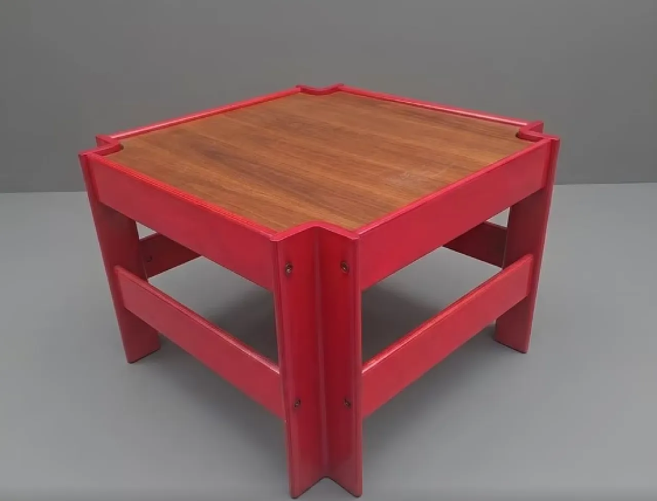 Zelda coffee table by Sergio Asti for Poltronova, 20th century 1