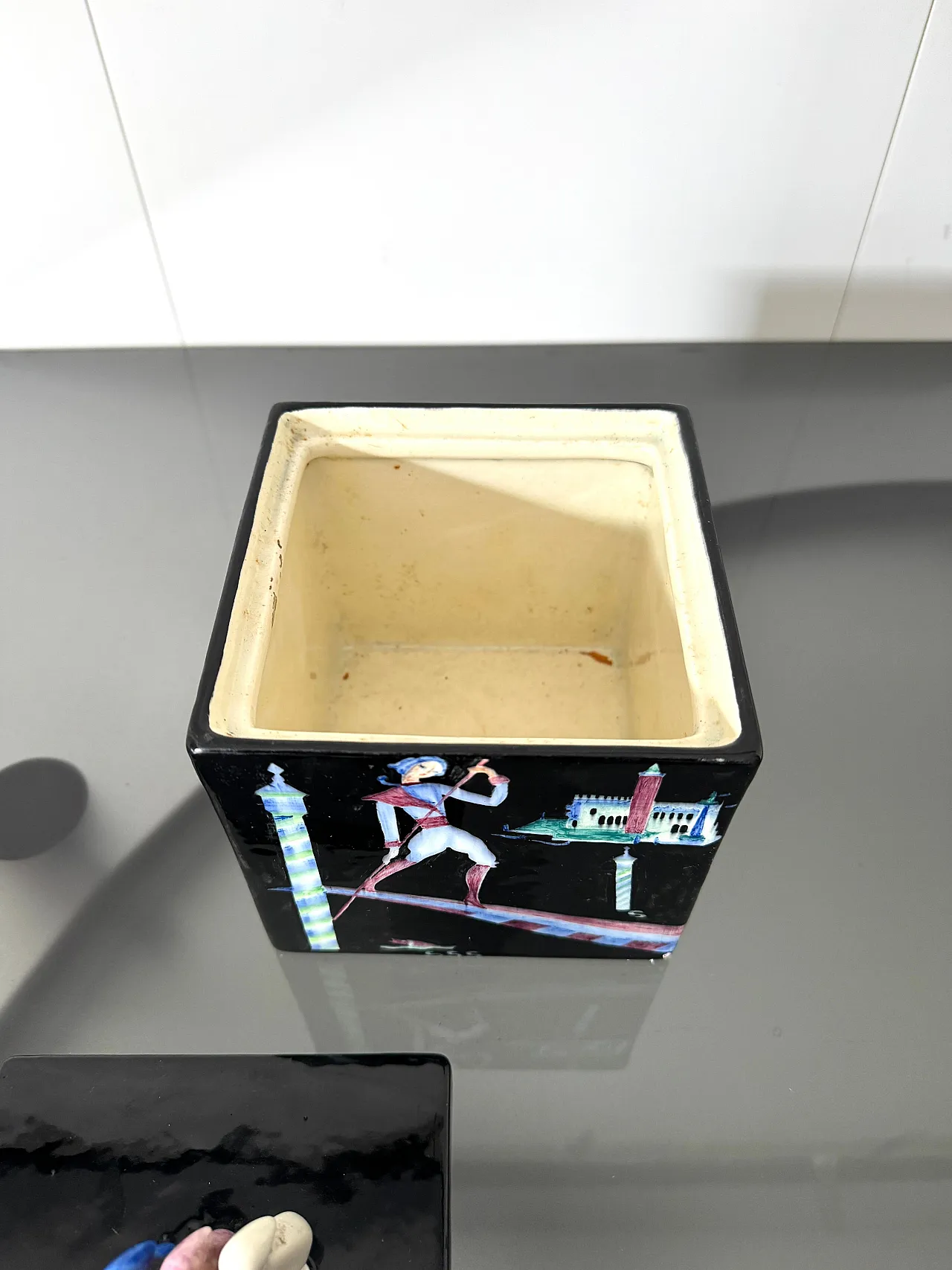 Night view of Venice by Gigi Chessa for Lenci, 1930s 11