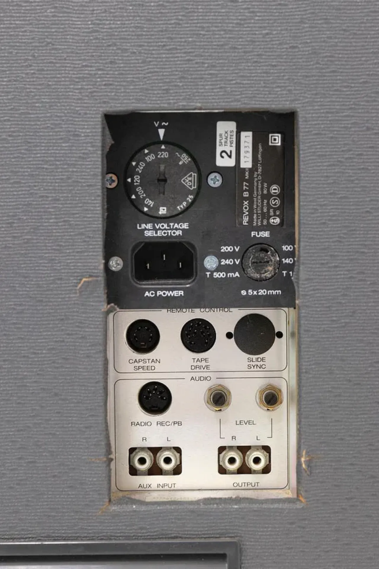 Registratore a bobina B77 MK II, ReVox, anni '80 7