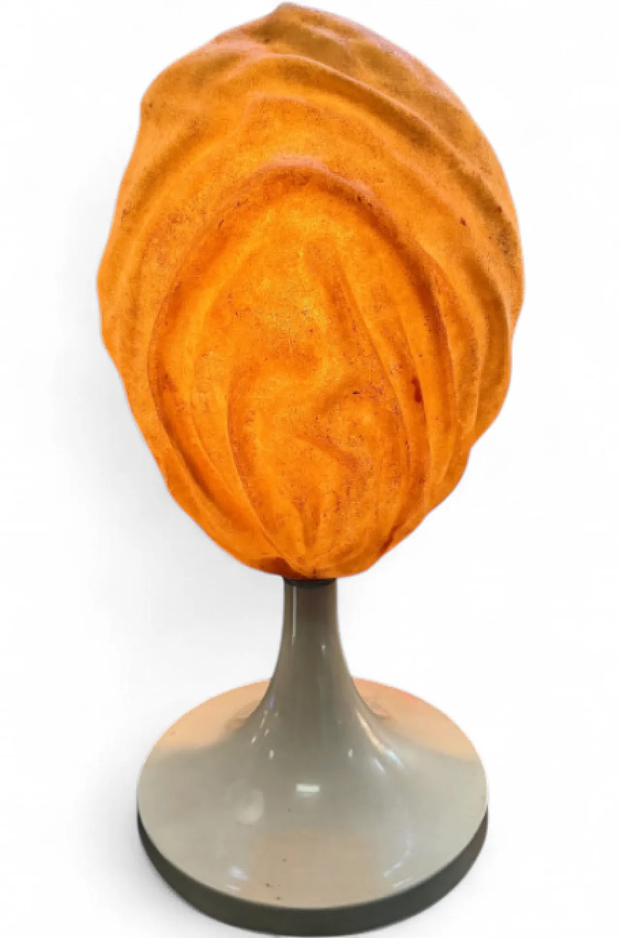 Fiberglass sculptural table lamp, 1970s 10