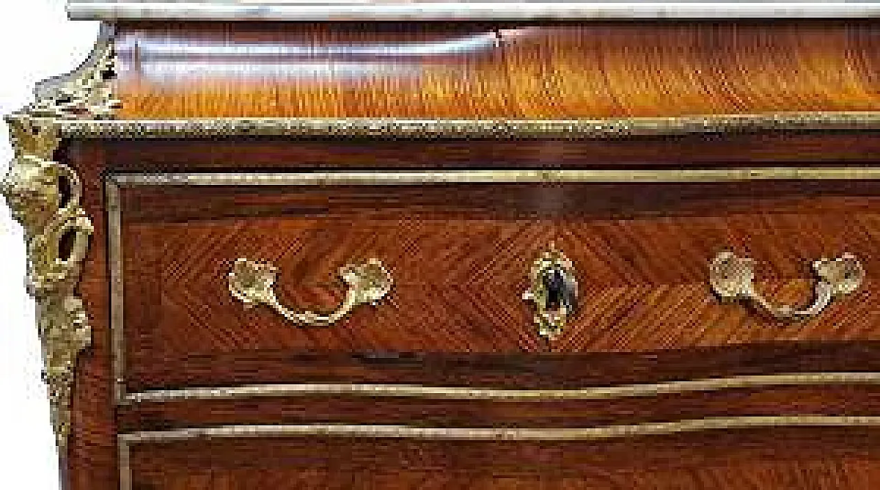 Secrétaire Napoleone III in bois de rose e palissandro, '800 6