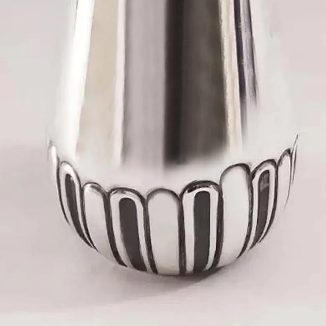 Aldo Tura for Macabo stainless steel cocktail shaker, 1950s 6