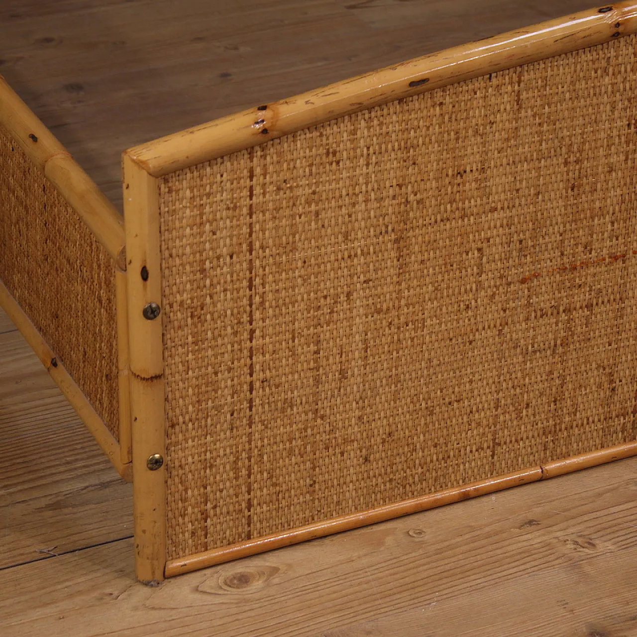 Italian double bed, 20th century 10