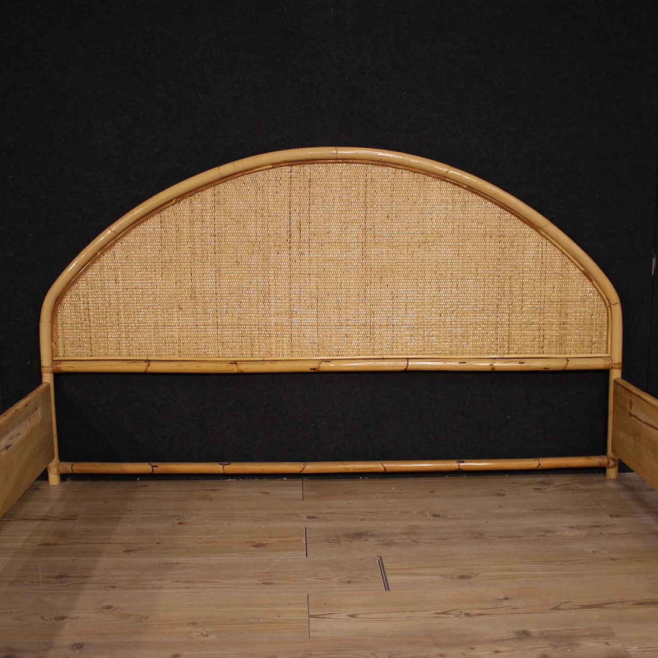 Italian double bed, 20th century 11