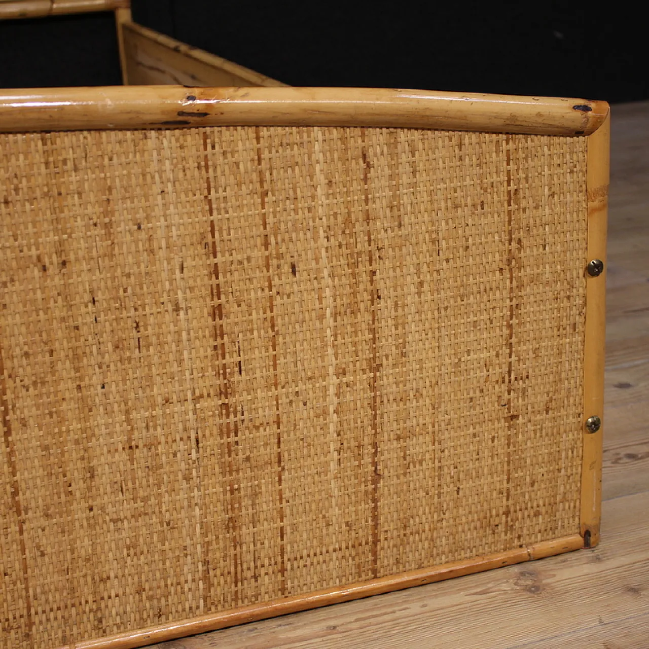 Italian double bed, 20th century 12