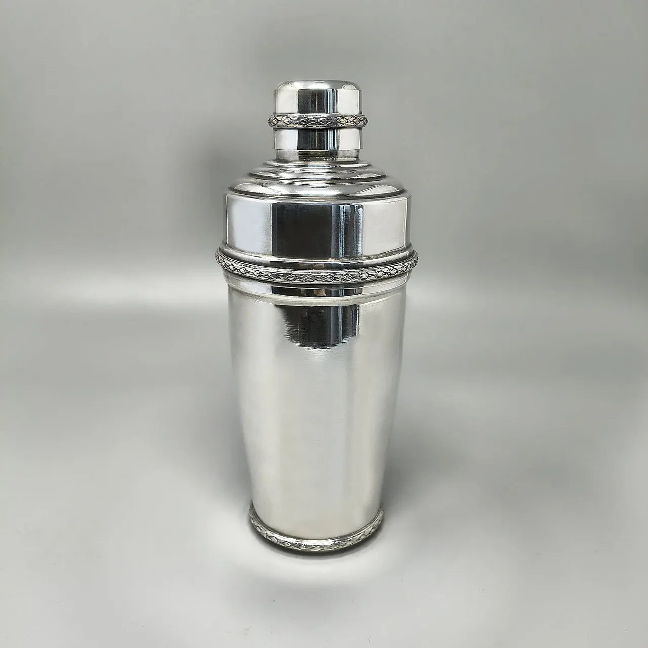 Shaker da cocktail Art Déco di MB, anni '30 1