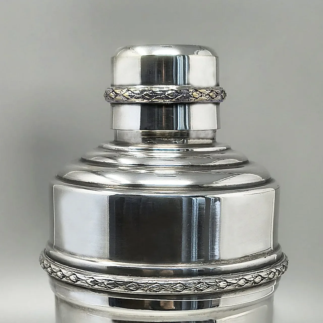 Shaker da cocktail Art Déco di MB, anni '30 7