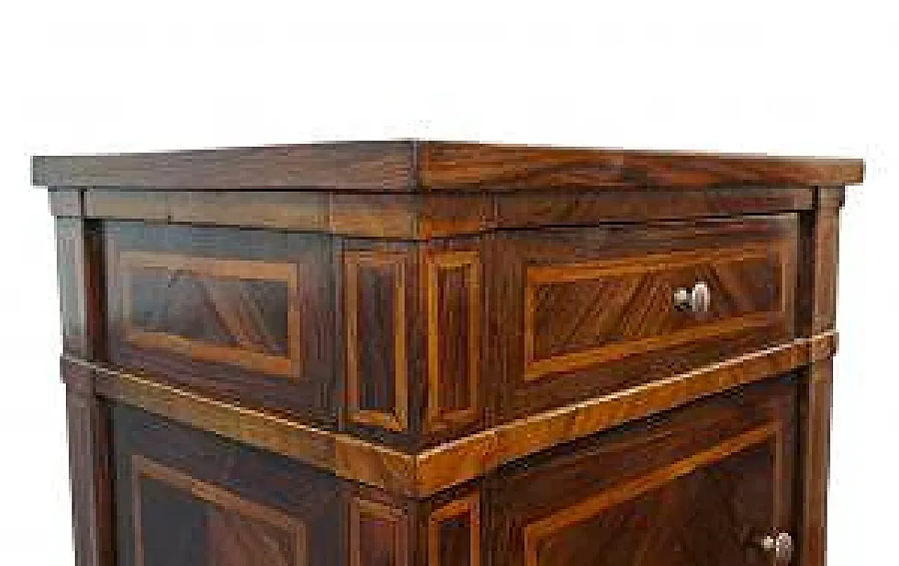 Coppia di comodini in stile Luigi XVI in legno, '700 8