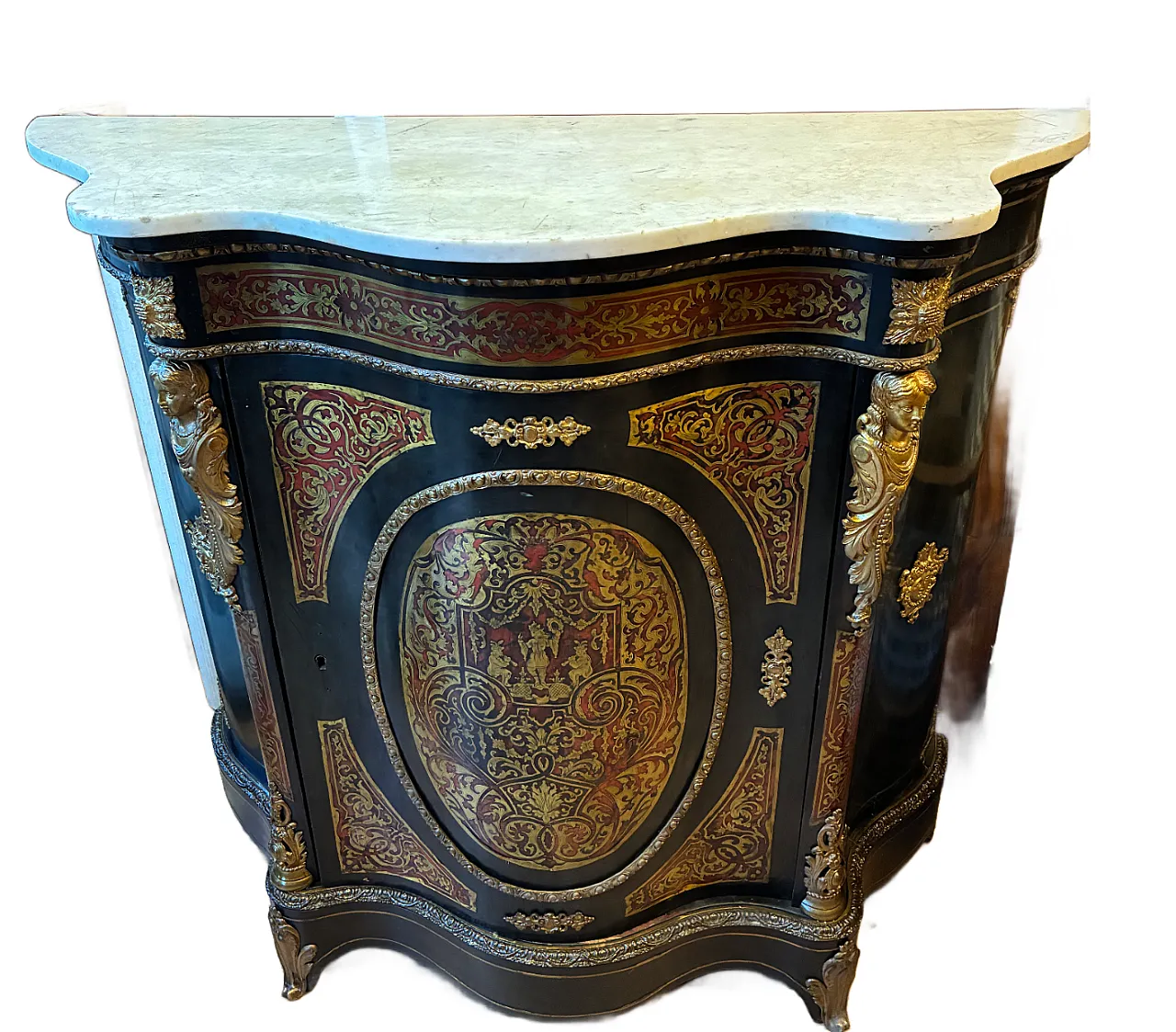 Boulle style sideboard, 19th century 1