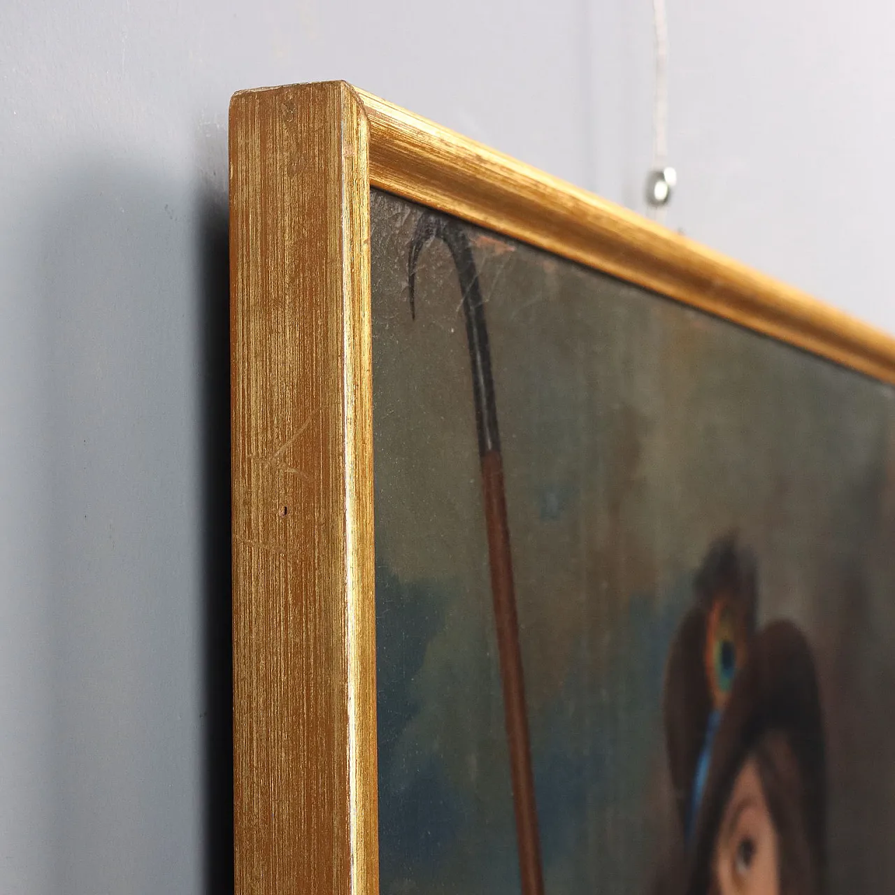 Dipinto di Domenico Pesenti, olio su tela, '800 10