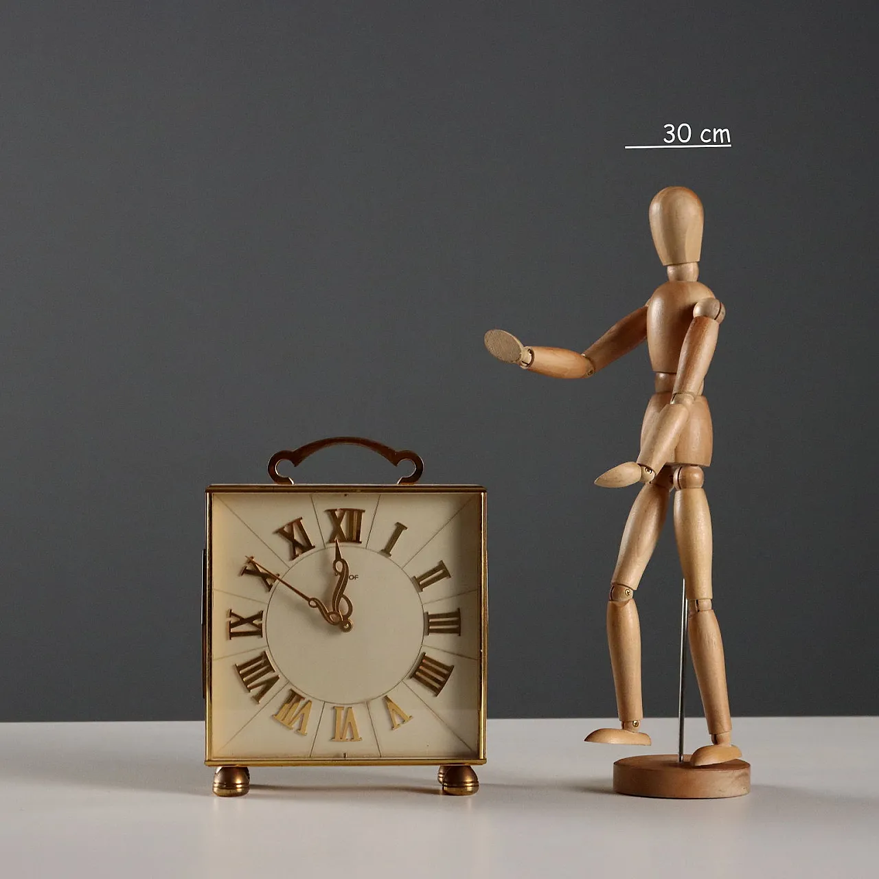 Imhof freestanding clock, 19th century 2