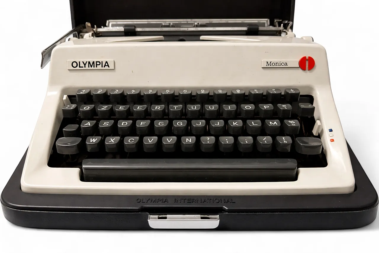 Macchina da scrivere Olympia Monica, anni ’70 11