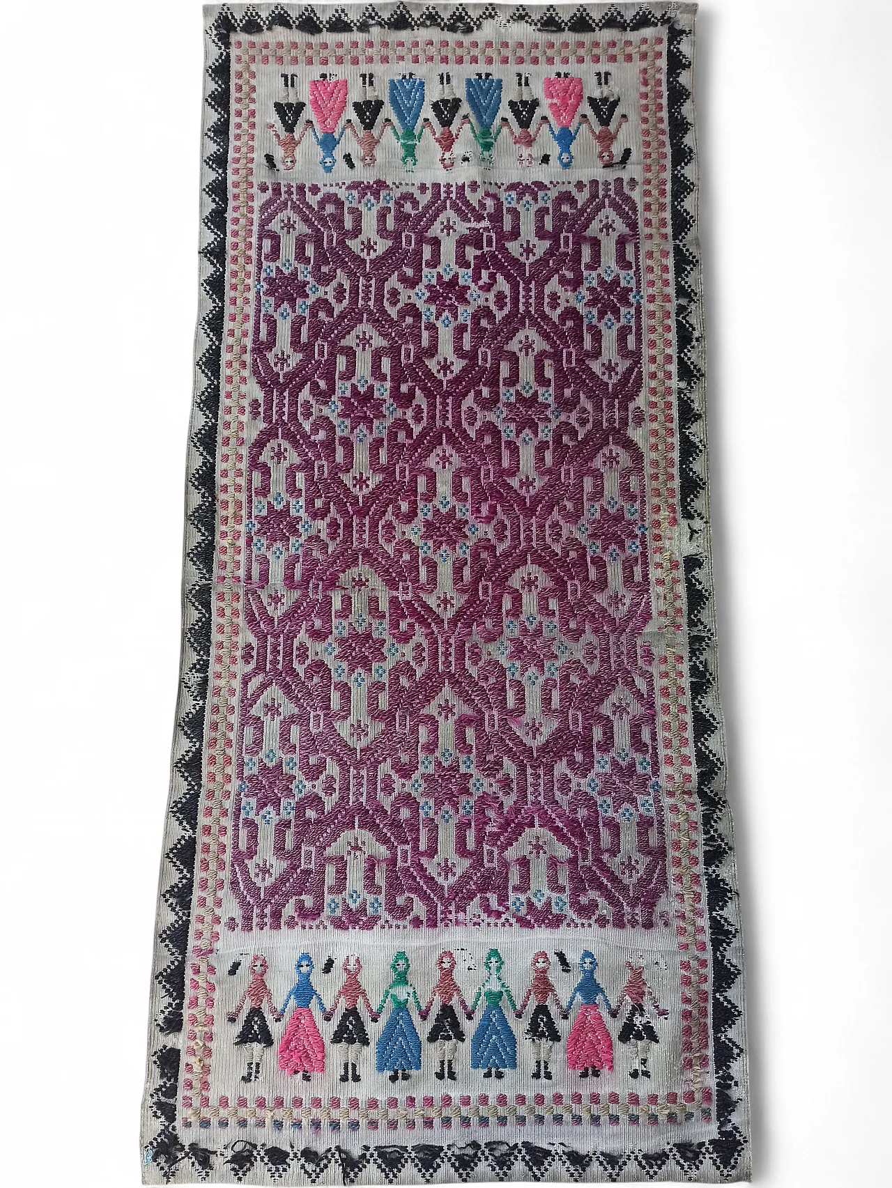 Sardinian Chest Cover Rug, 19th century 13