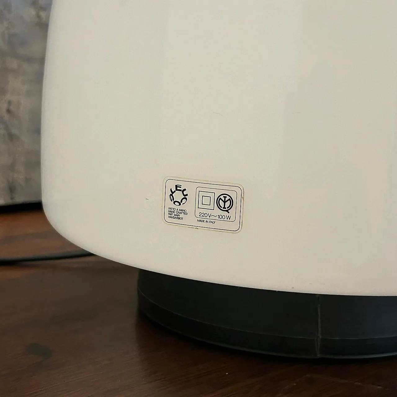 Ebe 34 table lamp by Giusto Toso for Leucos, 1970s 11