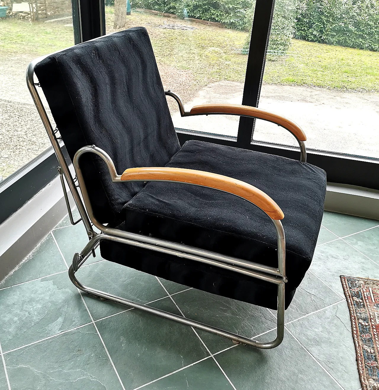Chaise longue armchair, 1930s 3