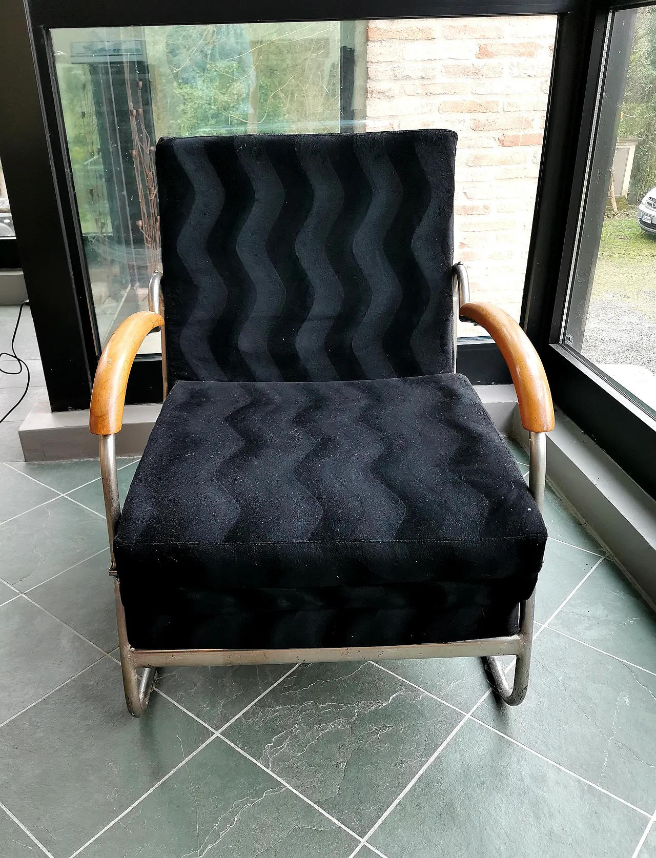 Chaise longue armchair, 1930s 4