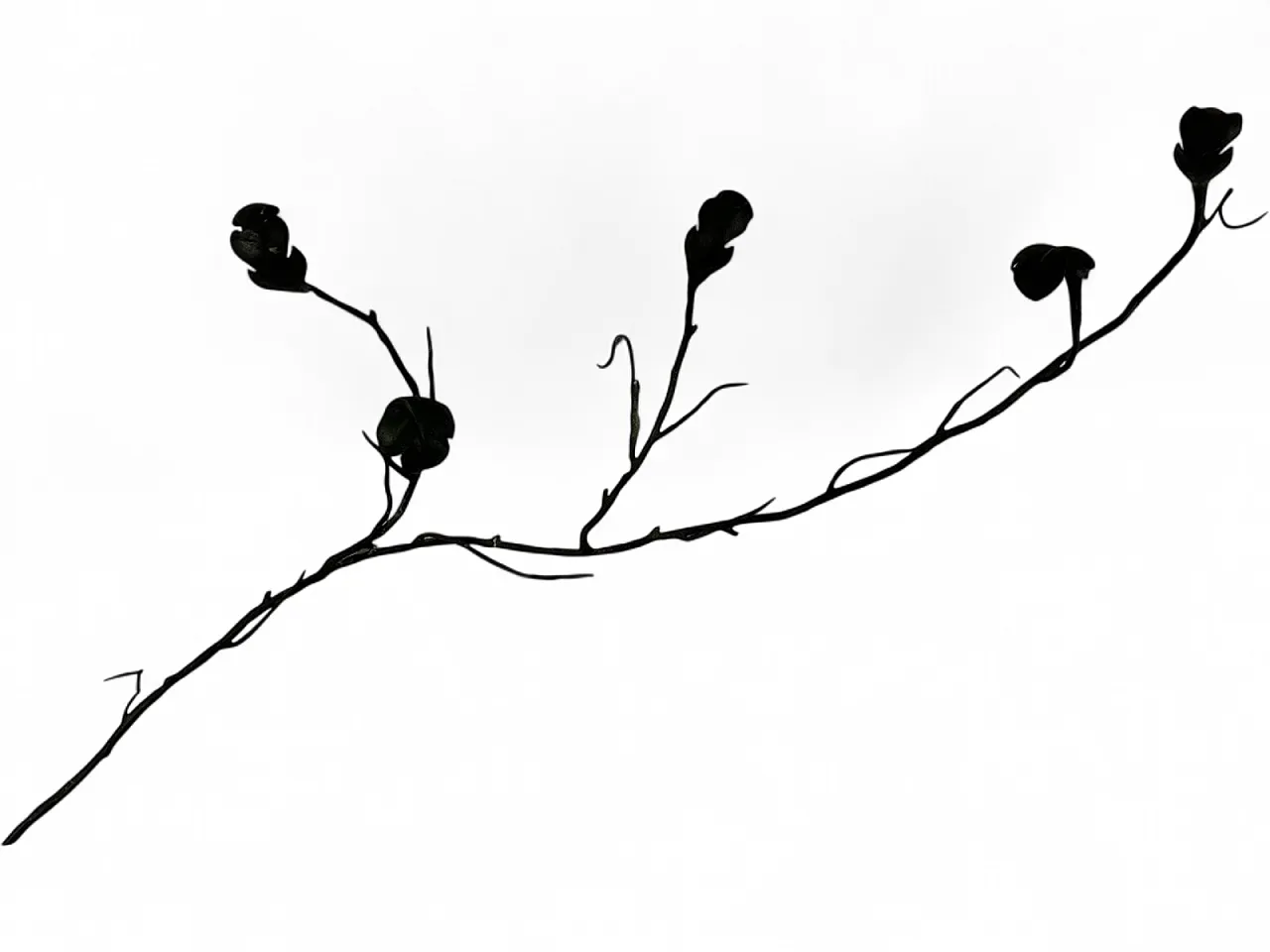 Appendiabito scultura in ferro, anni '70 17