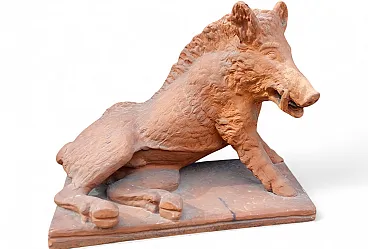 Porcellino Firenze, scultura in terracotta di Pietro Tacca, '900