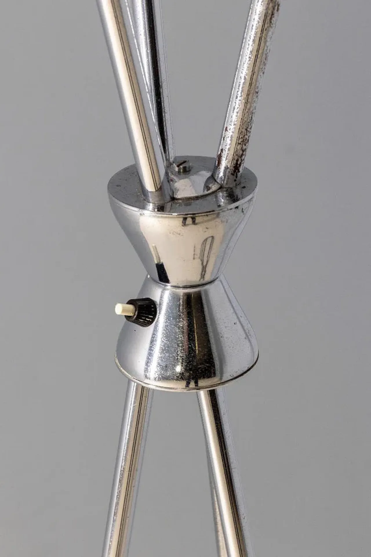 Lampada da terra a 3 bracci di Lidokov, metà '900 7