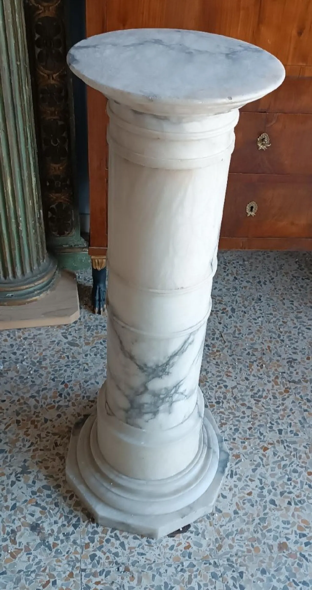 Colonna in alabastro, fine '800 2