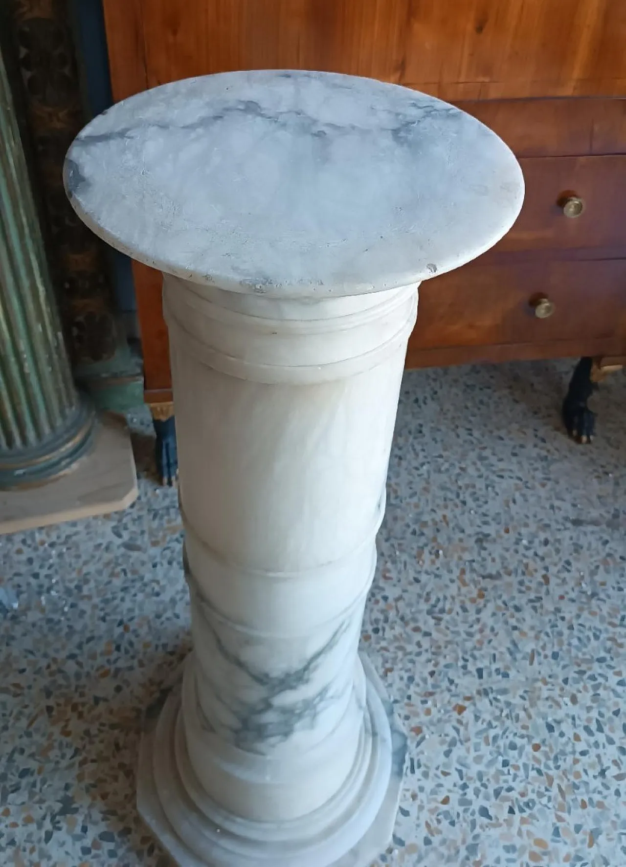 Colonna in alabastro, fine '800 3