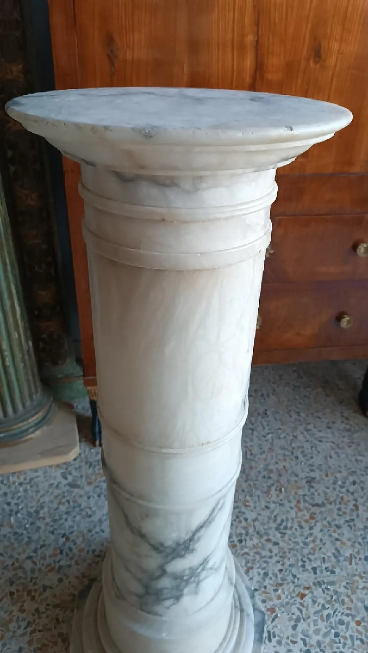 Colonna in alabastro, fine '800 4
