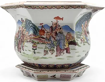 Vaso portafiori in porcellana, primo '900
