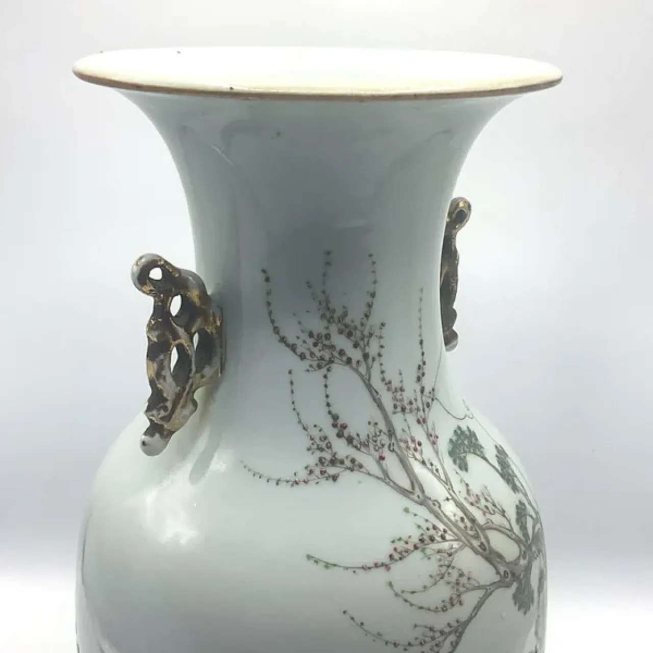 Vaso in porcellana con anse plastiche, '900 6