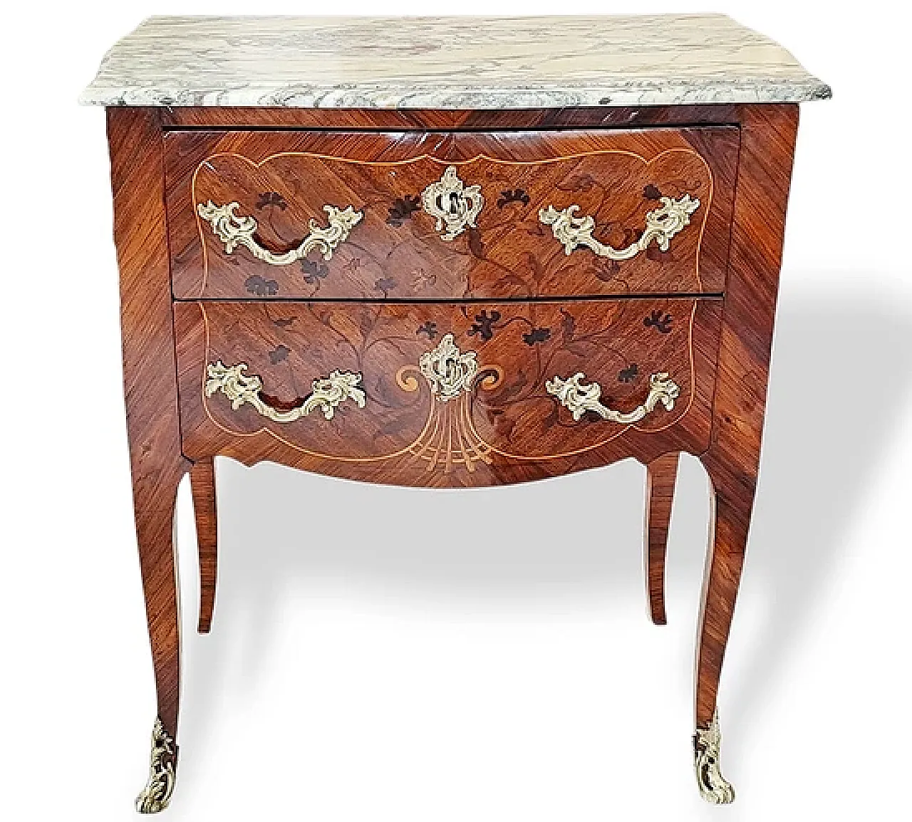 Napoleon III wooden chest of drawers, late 19th century 1