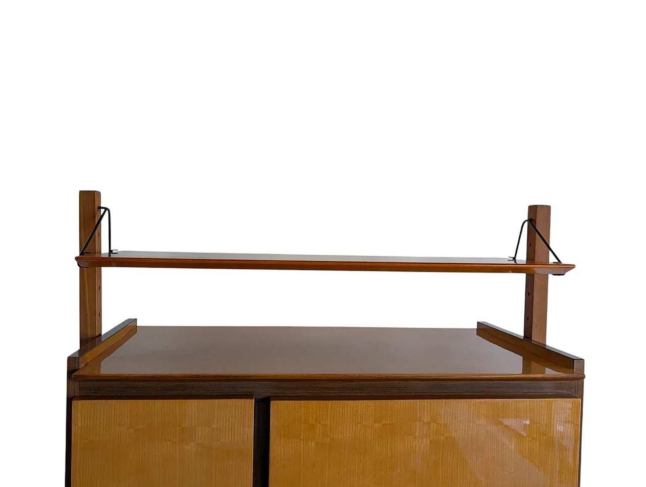Wooden bar sideboard, 1960s 6