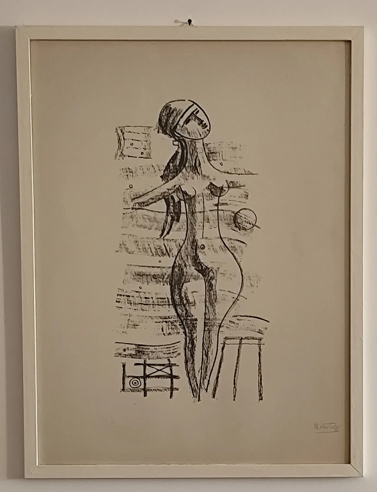 Litografia Mario Tozzi 1