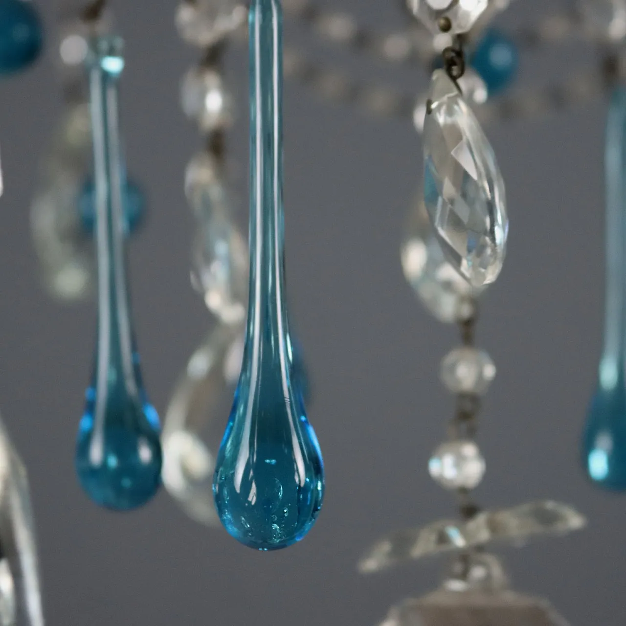 Coppia di lampadari a sei luci, '800 8