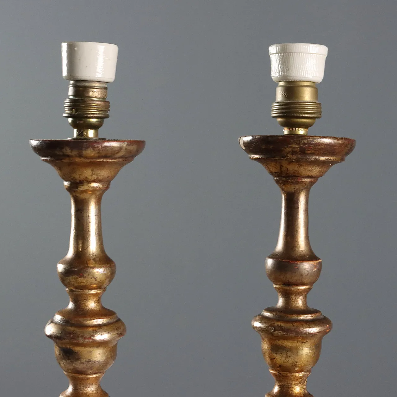 Coppia di candelabri, '800 3